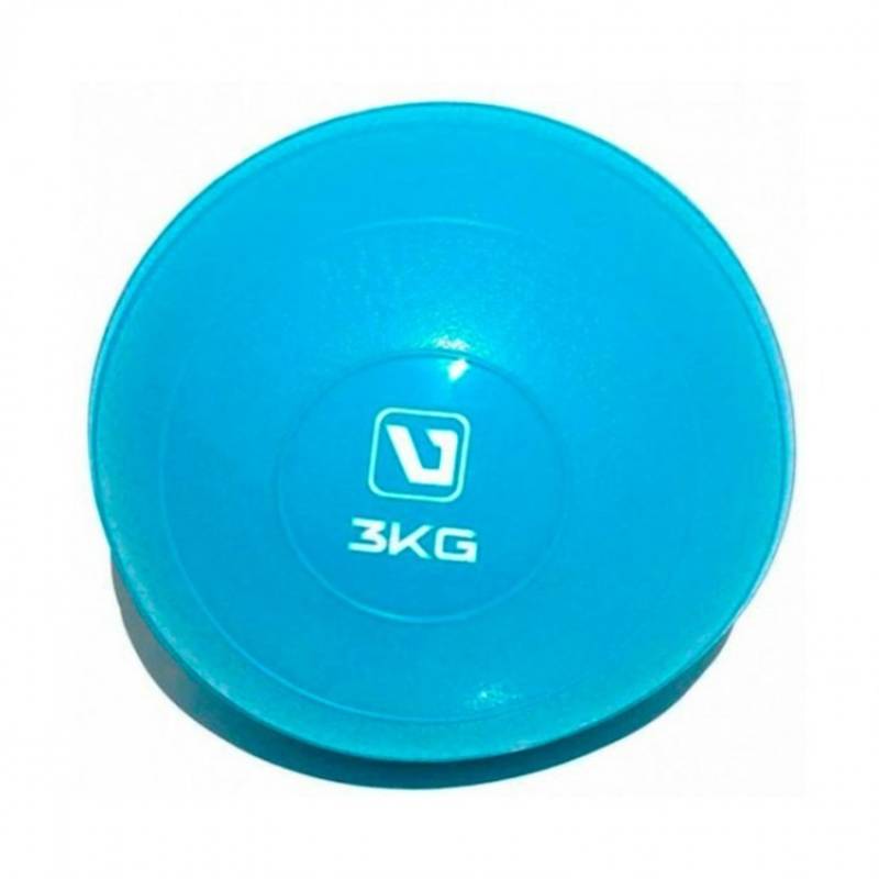 М'який медбол SOFT WEIGHT BALL блакитний Уні 3кг DT-LS3003-3, рис. 0