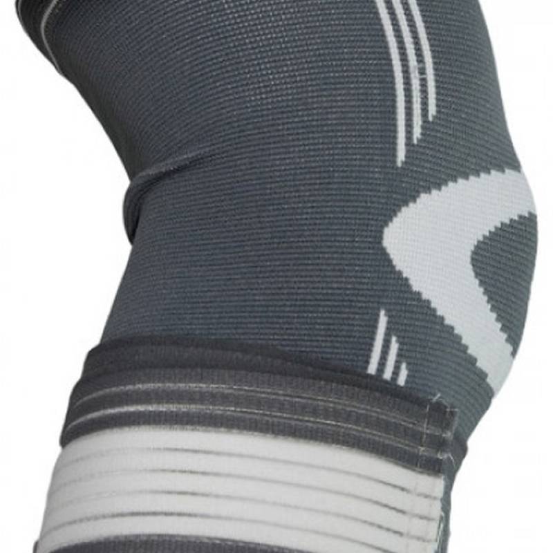 Фіксатор коліна KNEE SUPPORT сірий/білий Уні L DT-LS5676-L, рис. 0