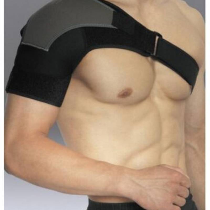 Фіксатор плеча SHOULDER SUPPORT чорний Уні Uni DT-LS5765, рис. 0