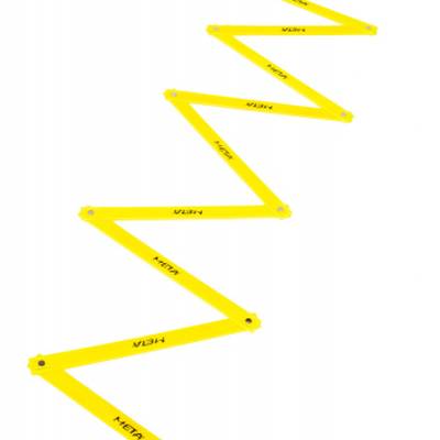 Сходи координаційні-зигзаг Meta Agility Smart Criss-Cross Ladder жовтий 8 м DT-1000021975