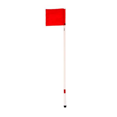 Набір з 4 кутових прапорів із пластиковою підставкою Meta Set of 4 Corner Flags Flexi Racer червоний DT-1943210100