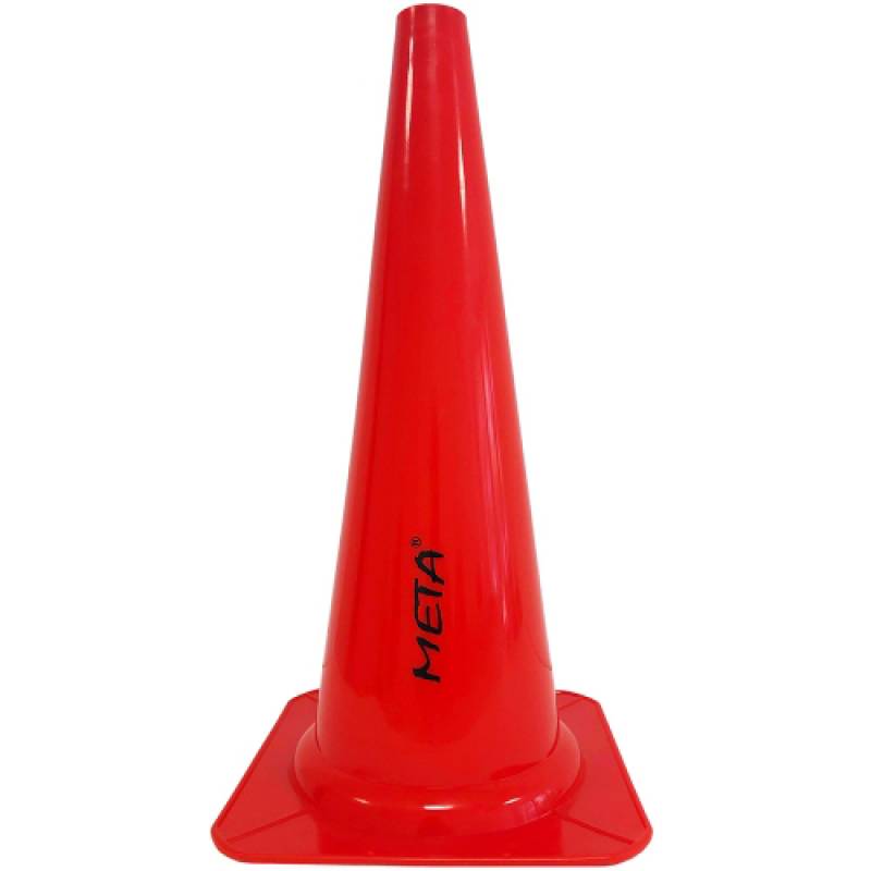 Конус для тренувань Meta Coloured Cone червоний 45 см DT-1801810520R, рис. 0