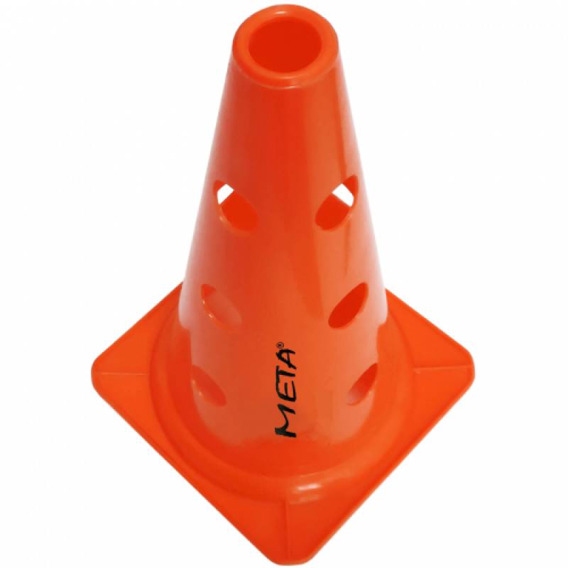 Конус для тренувань з отворами Meta Cone Marker with holes 2.0 помаранчевий 38 см DT-1801514204, рис. 0