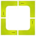 Набір плоских кутових фішок-маркерів Meta Flat Corner Marker Set of 4 лимон 25х25 см DT-4004000100, прев. 0