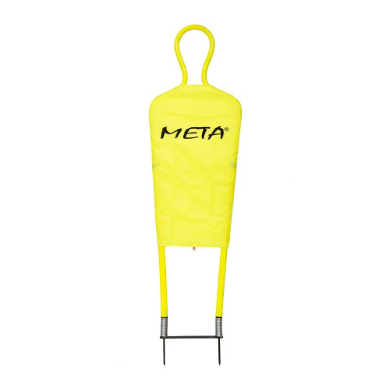 Манекен футболіста універсальний Meta Defender man Dummy жовтий 125-185 см DT-1518516100, рис. 0