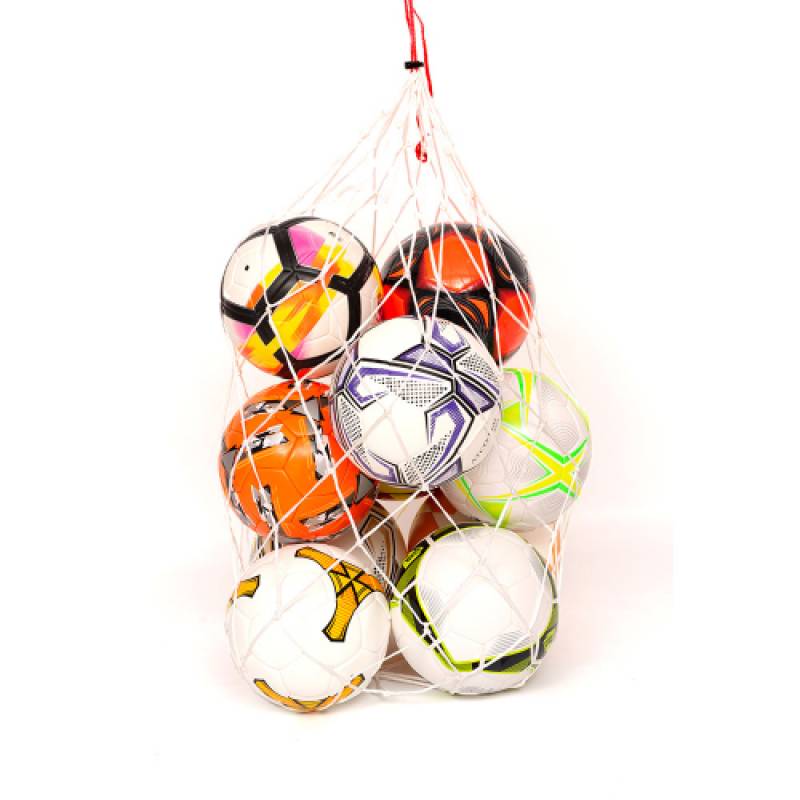 Сітка для м'ячів Meta Ball Carring червоний, білий 6-8 м'ячів DT-1906801300, рис. 0