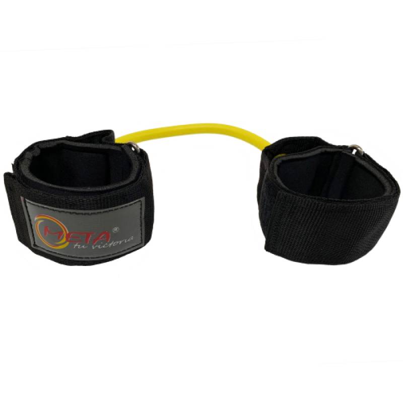 Еспандер латеральний для ніг Meta Lateral Stepper Light чорний, жовтий DT-2008100501, рис. 0