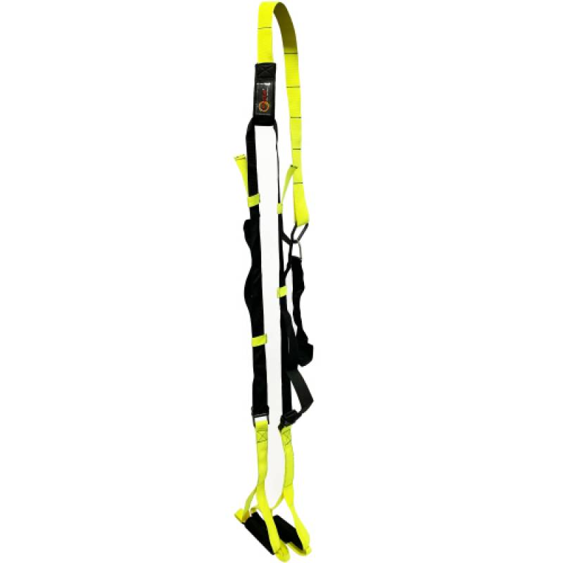Еспандер-петлі Meta Pro Home Gym Suspesion Trainer чорний, жовтий DT-2000502502, рис. 0