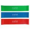 Набір резинок для фітнесу Meta Elastic bands Set of 3 pcs зелений, синій, червоний Уні 60х5 см DT-4003000500, прев. 0