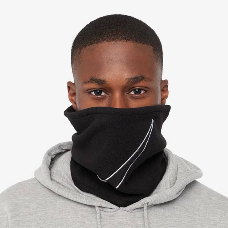 Баф Nike FLEECE NECKWARMER 2.0 BLACK/WHITE OSFM чорний Уні OSFM DT-N.100.0656.010.OS, рис. 1