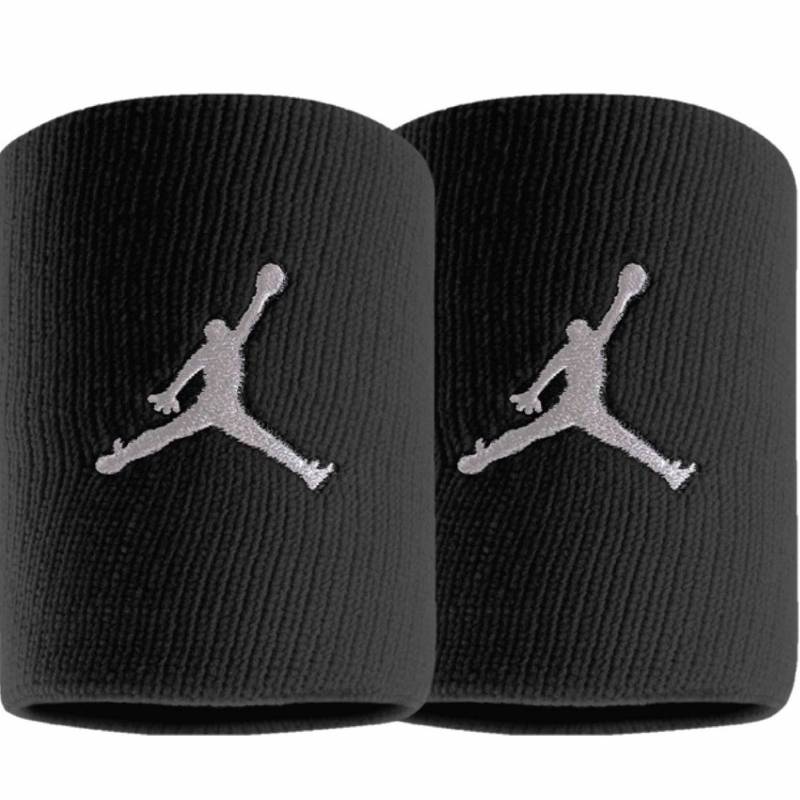 Напульсник Nike JORDAN JUMPMAN WRISTBANDS BLACK/WHITE OSFM чорний Уні OSFM DT-J.KN.01.010.OS, рис. 0