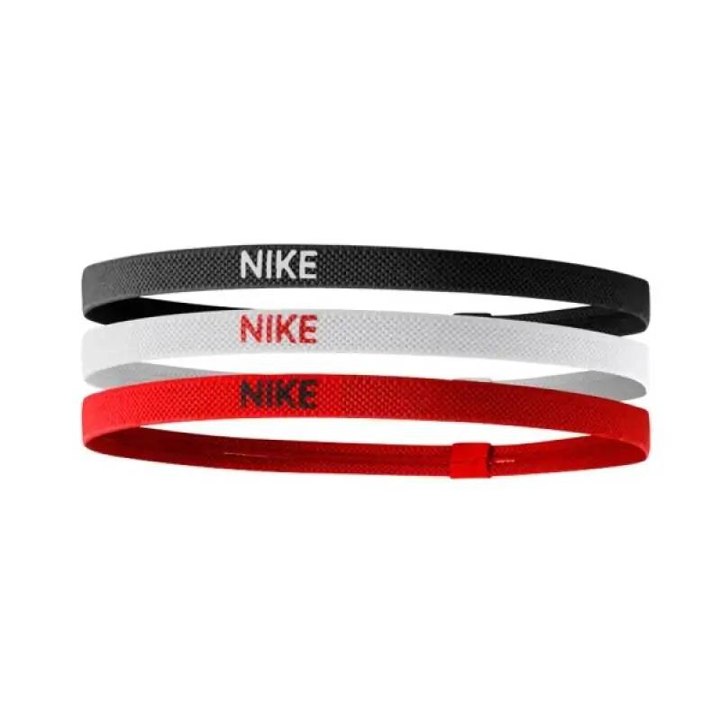 Пов'язка на голову Nike Headbands 2.0 3PK чорний, білий, червоний Уні One Size DT-N.100.4529.083.OS, рис. 0
