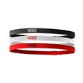 Пов'язка на голову Nike Headbands 2.0 3PK чорний, білий, червоний Уні One Size DT-N.100.4529.083.OS, прев. 0