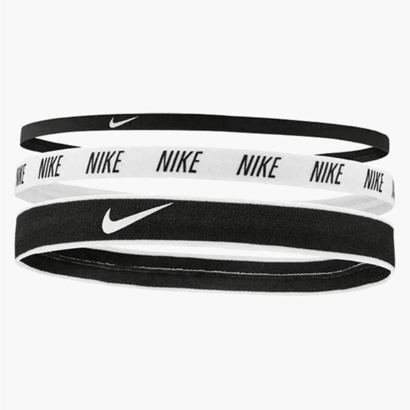Пов'язка на голову Nike Mixed Width Headbands 3PK чорний, білий Уні One Size DT-N.000.2548.930.OS, рис. 0