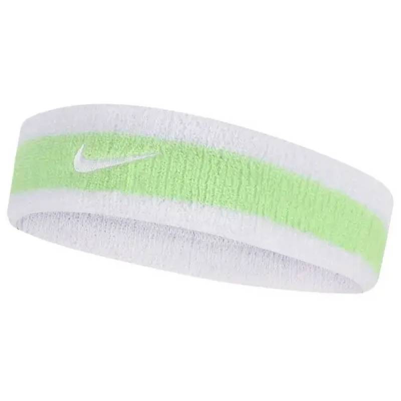 Пов'язка на голову Nike SWOOSH HEADBAND білий, салатовий Уні OSFM DT-N.000.1544.117.OS, рис. 0