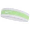 Пов'язка на голову Nike SWOOSH HEADBAND білий, салатовий Уні OSFM DT-N.000.1544.117.OS, прев. 0