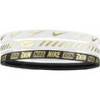 Пов'язка на голову Nike W HEADBANDS 3.0 3 PK METALLIC білий, чорний Уні One Size DT-N.100.4527.112.OS, прев. 0