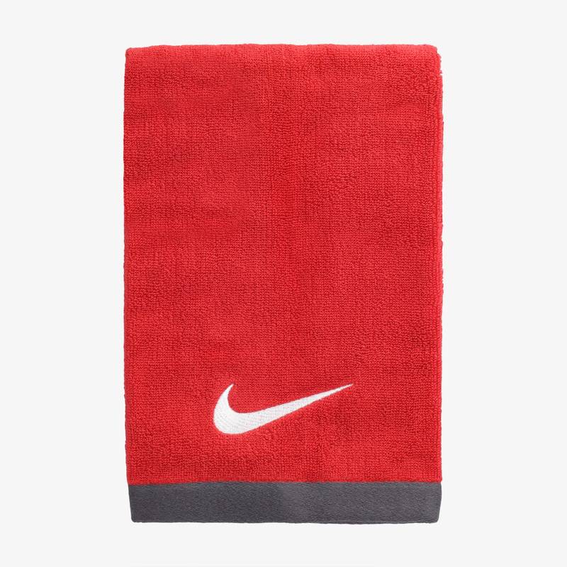 Рушник Nike FUNDAMENTAL TOWEL MEDIUM SPORT RED/WHITE M червоний Уні 40х80 см DT-N.ET.17.643.MD, рис. 0