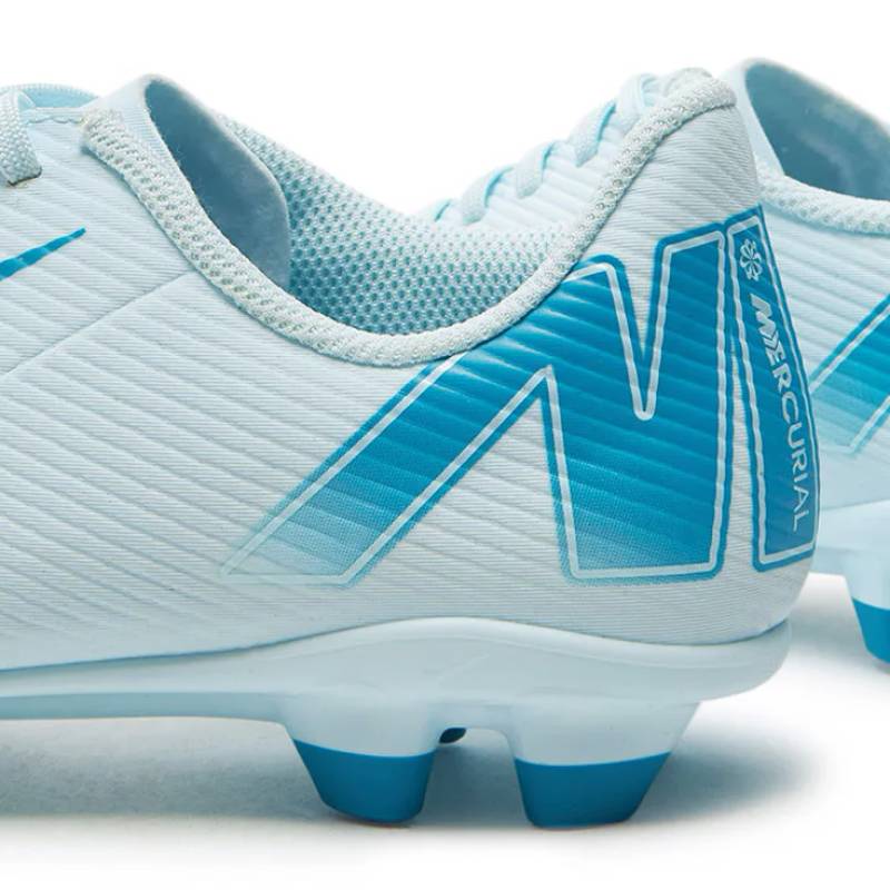 Бутси Nike JR VAPOR 16 CLUB FG/MG білий, блакитний Діт 33 (US 1.5Y) DT-FQ8286-400, рис. 5