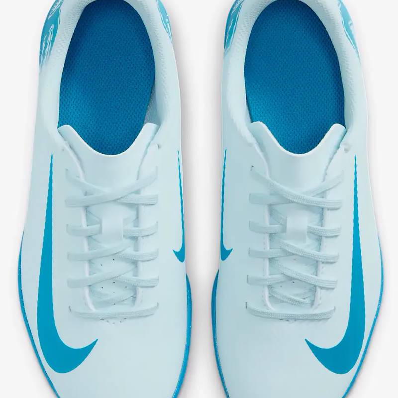 Футзалки Nike JR VAPOR 16 CLUB IC білий, блакитний Діт DT-FQ8289-400, рис. 3