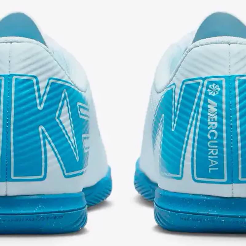 Футзалки Nike JR VAPOR 16 CLUB IC білий, блакитний Діт 33,5 (US 2Y) DT-FQ8289-400, рис. 5
