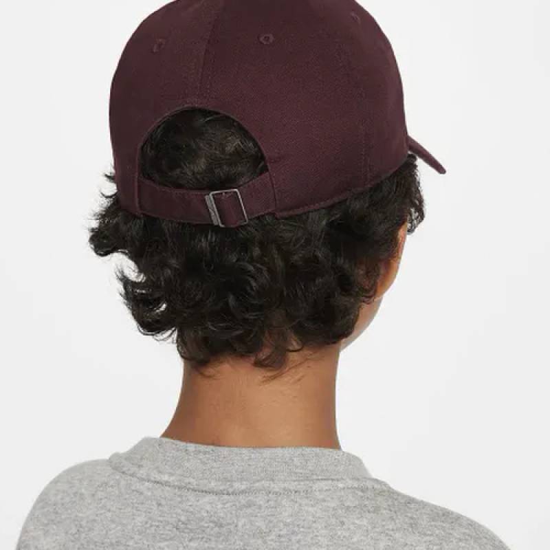 Кепка Nike K NK CLUB CAP US CB FUT WSH бордовий Діт 1SIZE DT-FB5063-652, рис. 2