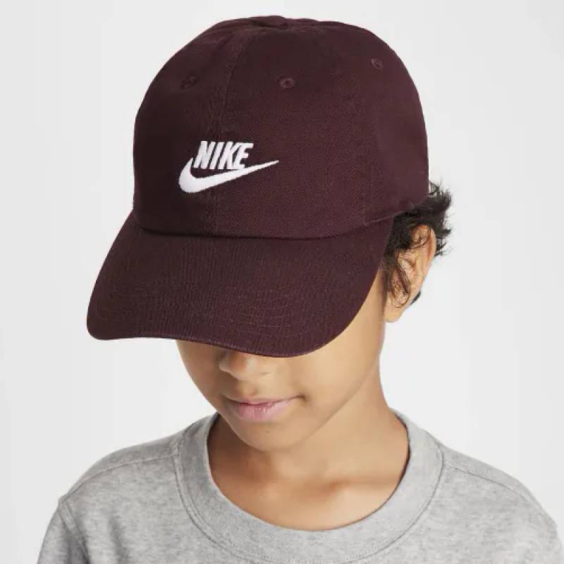 Кепка Nike K NK CLUB CAP US CB FUT WSH бордовий Діт 1SIZE DT-FB5063-652, рис. 4