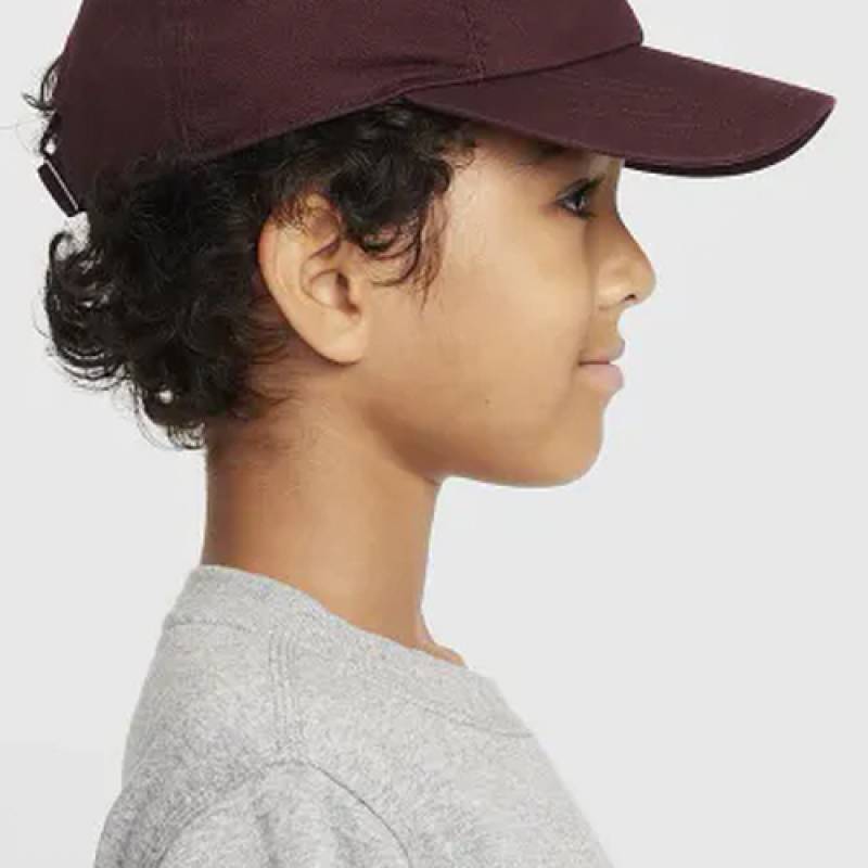 Кепка Nike K NK CLUB CAP US CB FUT WSH бордовий Діт 1SIZE DT-FB5063-652, рис. 6