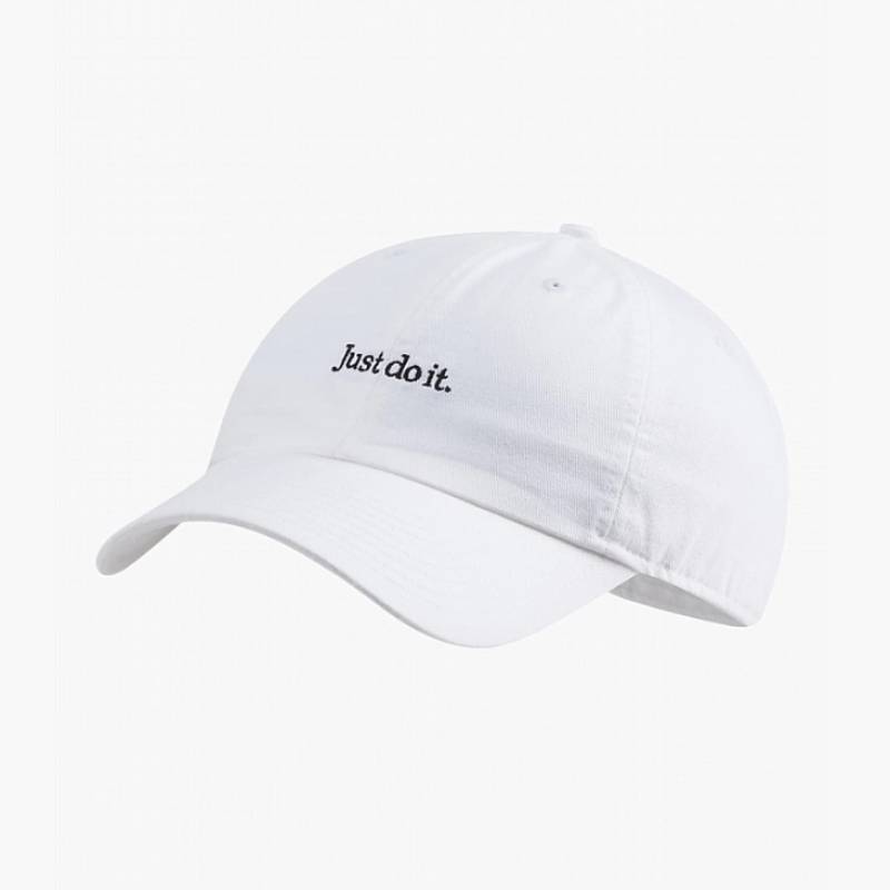 Кепка Nike U NSW H86 CAP JDI WASH CAP білий Уні MISC DT-CQ9512-100, рис. 0