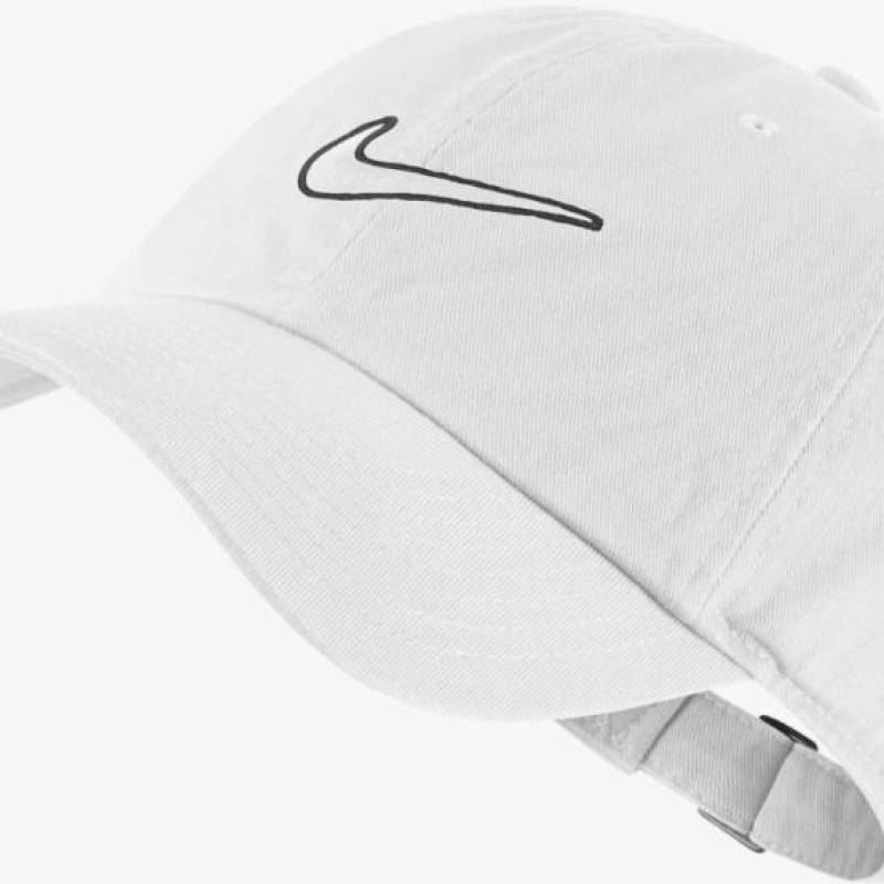 Кепка Nike U NSW H86 SWOOSH WASH CAP білий Уні MISC DT-943091-100, рис. 1