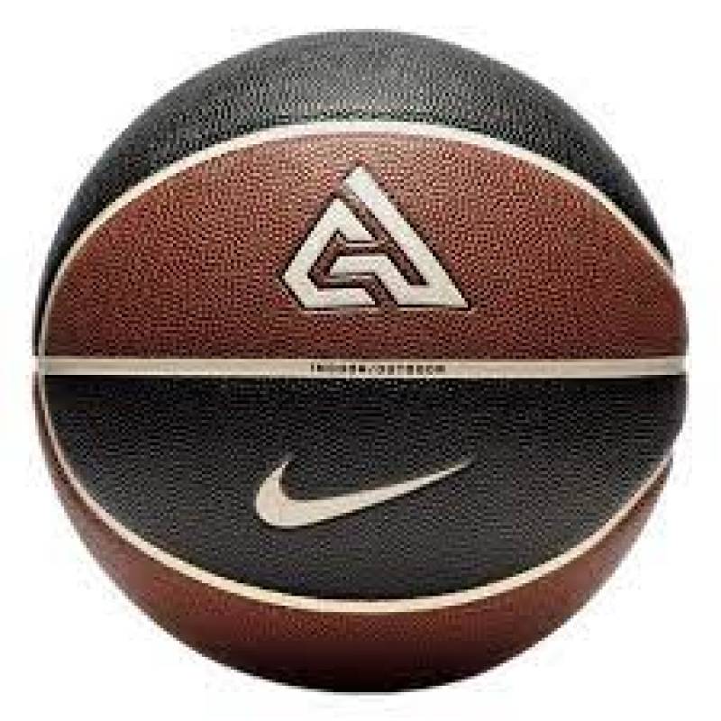 М'яч баскетбольний Nike ALL COURT 2.0 8P G ANTETOKOUNMPO DEFLATED AMB янтарний, чорний Уні 7 DT-N.100.4138.812.07, рис. 0