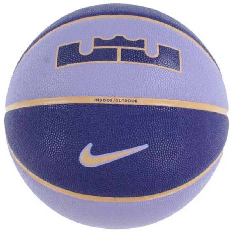 М'яч баскетбольний Nike ALL COURT 2.0 8P L JAMES DEFLATED фіолетовий Уні 7 DT-N.100.4368.509.07, рис. 0