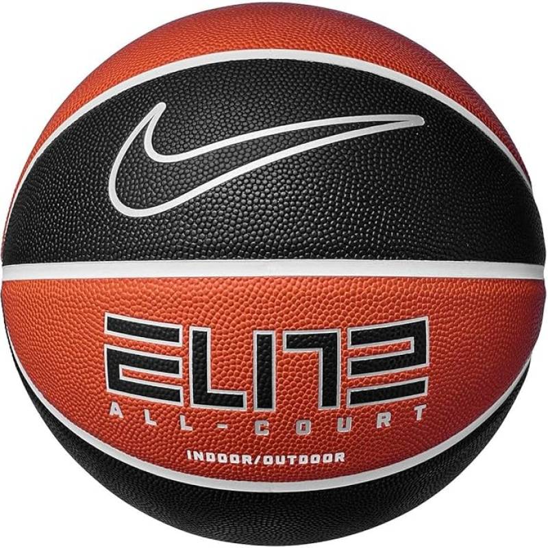 М'яч баскетбольний Nike ELITE ALL COURT 8P 2.0 DEFLATED помаранчевий, чорний Уні 7 DT-N.100.4088.811.07, рис. 1