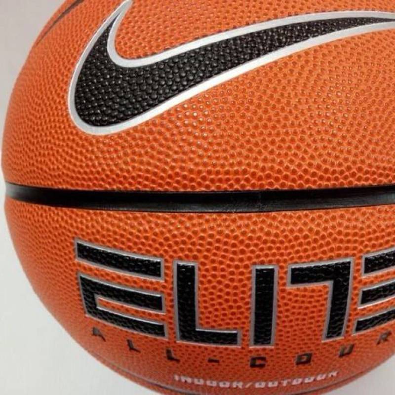 М'яч баскетбольний Nike ELITE ALL COURT 8P 2.0 DEFLATED помаранчевий, чорний, сріблястий Уні 6 DT-N.100.4088.855.06, рис. 2