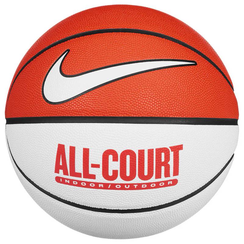 М'яч баскетбольний Nike EVERYDAY ALL COURT 8P DEFLATED SUMMIT білий, червоний Уні 7 DT-N.100.4369.187.07, рис. 0
