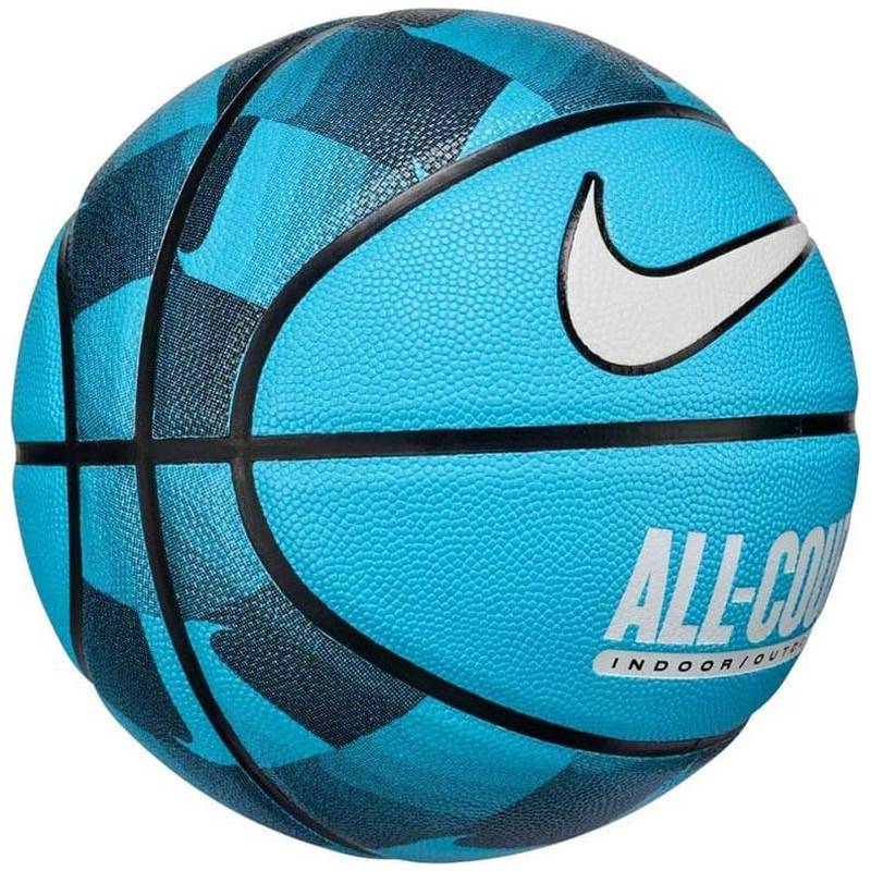 М'яч баскетбольний Nike EVERYDAY ALL COURT 8P GRAPHIC DEFLATED блакитний Уні 7 DT-N.100.4370.409.07, рис. 1