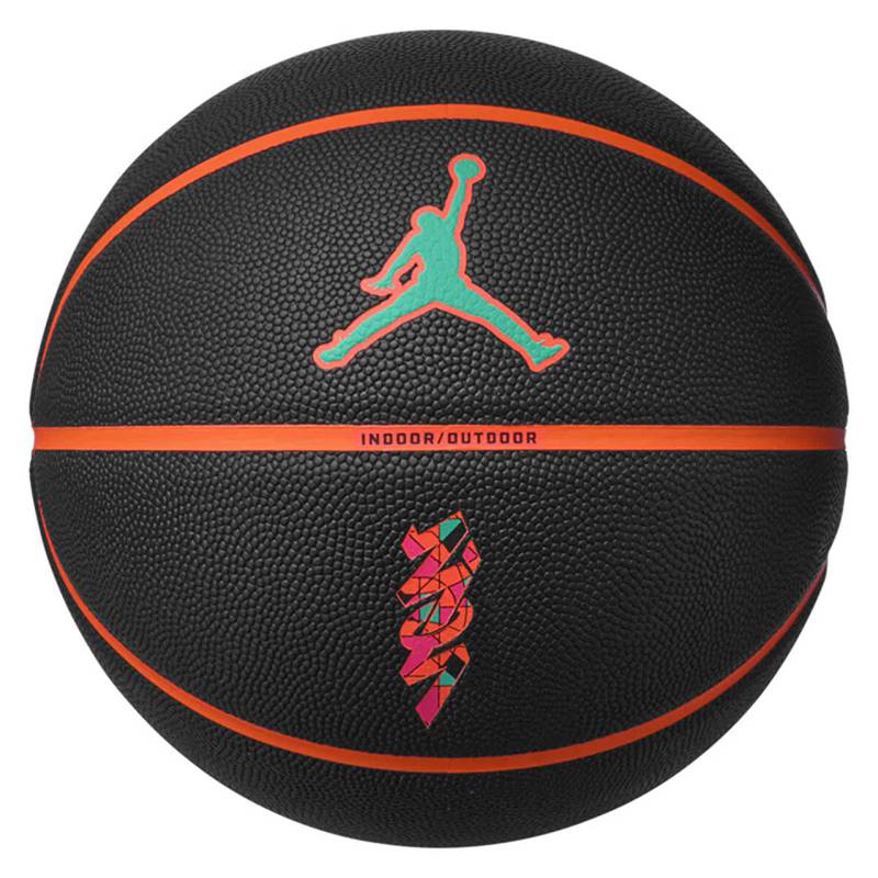 М'яч баскетбольний Nike JORDAN ALL COURT 8P Z WILLIAMSON DEFLATED чорний, помаранчевий Уні 7 DT-J.100.4141.095.07, рис. 0