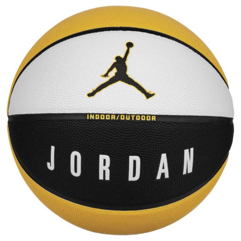 М'яч баскетбольний Nike JORDAN ULTIMATE 2.0 8P DEFLATED білий, чорний, жовтий Уні 7 DT-J.100.8254.153.07, рис. 0