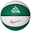 М'яч баскетбольний Nike PLAYGROUND 8P 2.0 G ANTETOKOUNMPO DEFLATED білий, зелений, рожевий Уні 7 DT-N.100.4139.331.07, прев. 0