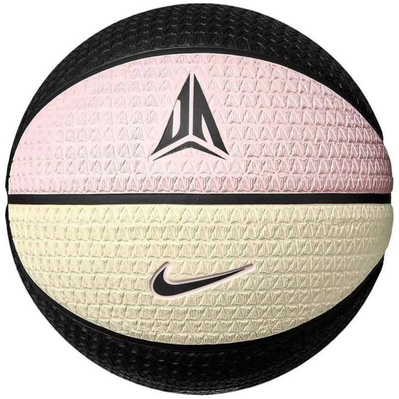 М'яч баскетбольний Nike PLAYGROUND 8P J MORANT DEFLATED чорний, рожевий Уні 7 DT-N.101.1053.614.07, рис. 0