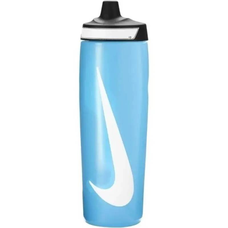 Пляшка Nike REFUEL BOTTLE 24 OZ блакитний, чорний, білий Уні 709 мл DT-N.100.7666.422.24, рис. 0
