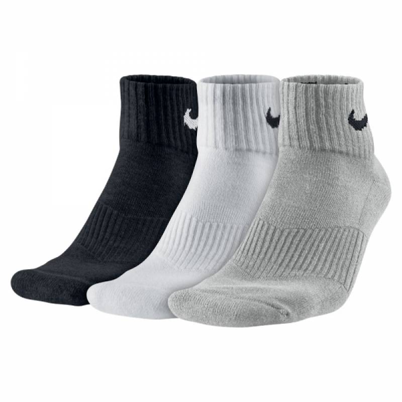 Шкарпетки тренувальні Nike 3ppk Lightweight Quarter Socks SX4703-901, рис. 0