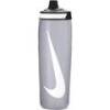 Пляшка Nike REFUEL BOTTLE 24 OZ сірий, чорний, білий Уні 709 мл DT-N.100.7666.086.24, прев. 0