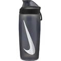 Пляшка Nike REFUEL BOTTLE LOCKING LID 18 OZ антрацит, чорний, сріблястий Уні 532 мл DT-N.100.7669.054.18, прев. 0