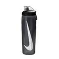 Пляшка Nike REFUEL BOTTLE LOCKING LID 24 OZ антрацит, чорний, сріблястий Уні 709 мл DT-N.100.7668.054.24, прев. 0