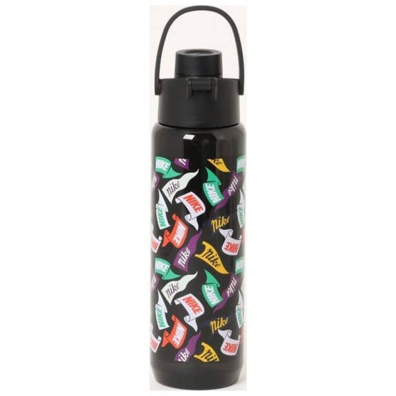 Пляшка Nike TR RENEW RECHARGE CHUG BOTTLE 24 OZ чорний Уні 709 мл DT-N.100.7637.047.24, рис. 0