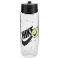 Пляшка Nike TR RENEW RECHARGE STRAW BOTTLE 24 OZ графічний прозорий, чорний Уні 709 мл DT-N.100.7643.968.24, прев. 0