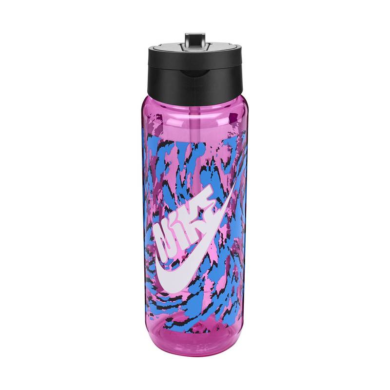 Пляшка Nike TR RENEW RECHARGE STRAW BOTTLE 24 OZ рожевий, чорний, білий Уні 709 мл DT-N.100.7643.660.24, рис. 0