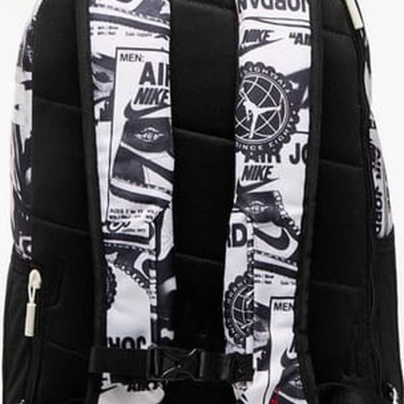 Рюкзак Nike Jordan JAM AIR PATROL BACKPACK 27L білий, чорний Чол 48 х 30 х 16 см DT-MA0924-X27, рис. 1