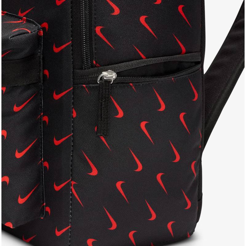 Рюкзак Nike NK HERITAGE BKPK - SWOOSH DROP 25L чорний, червоний Уні 43 х 30.5 х 15 см DT-HF6995-010, рис. 6